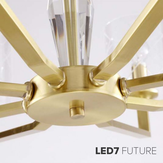 Loft Industry Modern - Ocean Chandelier